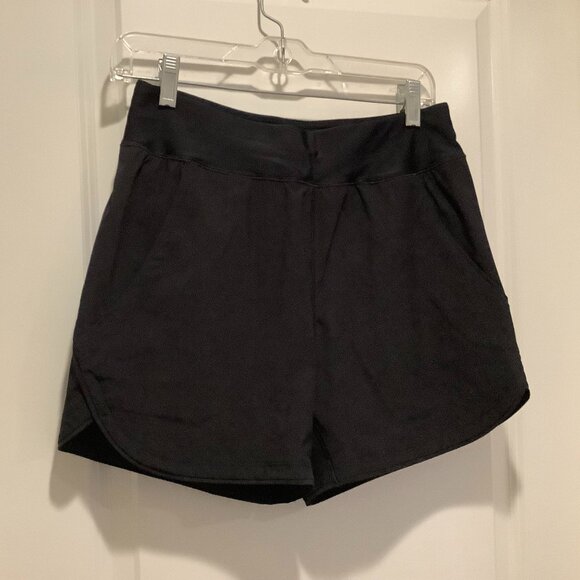 Women's 5" Quick Dry Board Shorts Swim Shorts with Panty, Black, size 2- NWOT - Picture 1 of 7